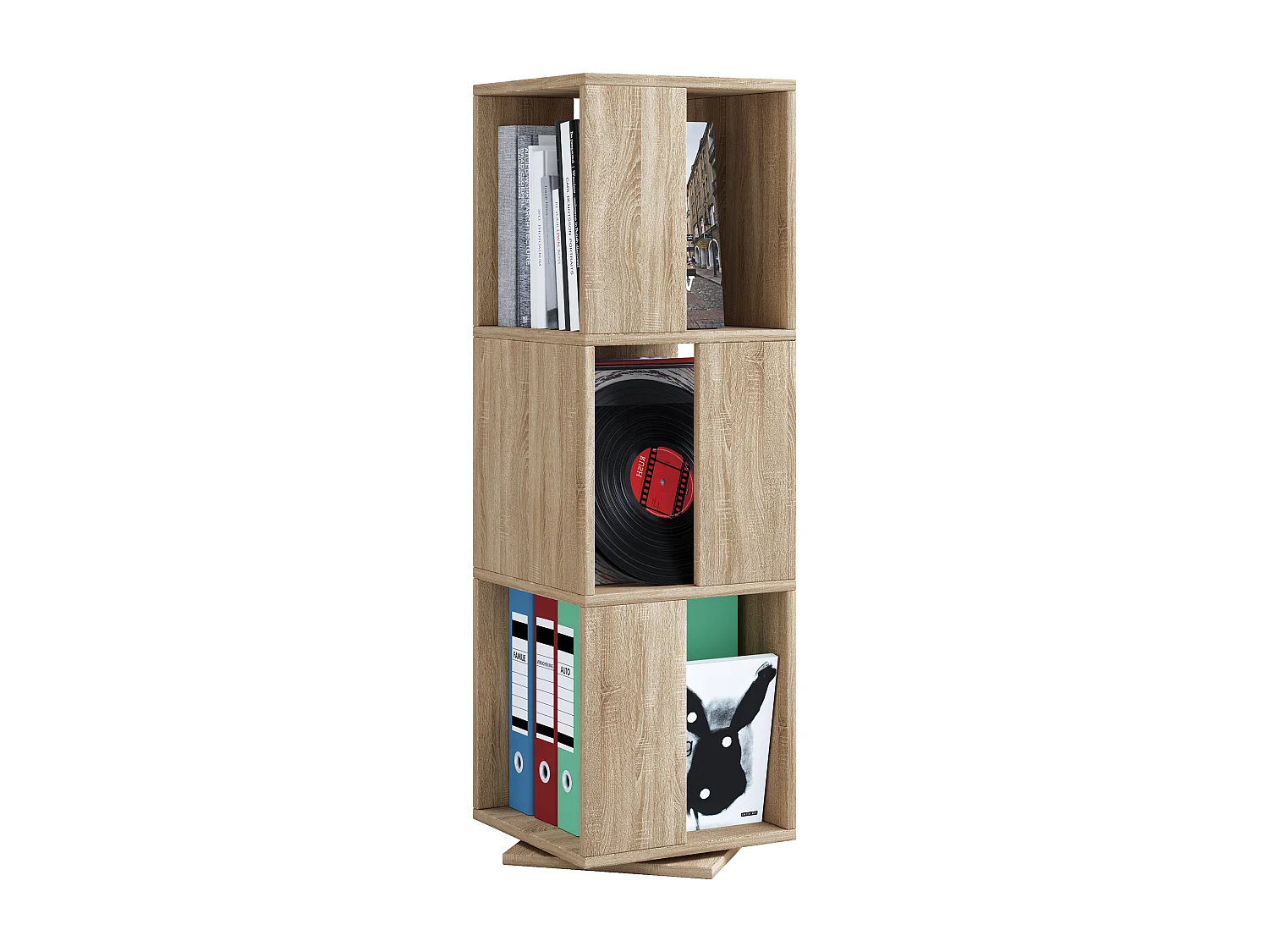 Office Shelf & Bookcase Stifta Sonoma Oak H. 109 x W. 34 x D. 34 cm