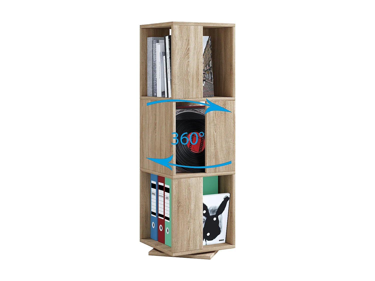 Penna girevole per scaffale da ufficio XL