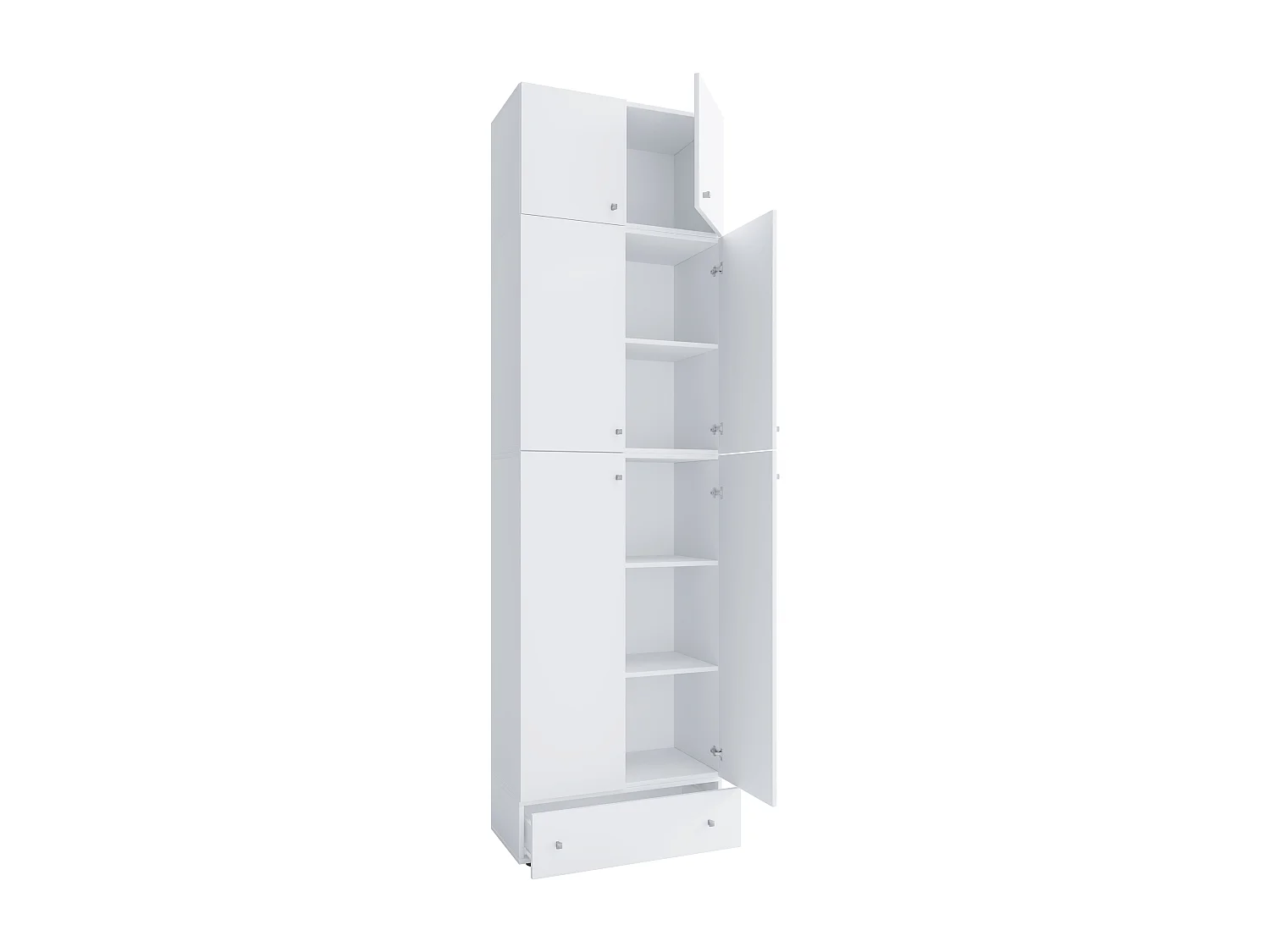Gabinete do escritório Lona Branco A. 240 x L. 70 x P. 39 cm