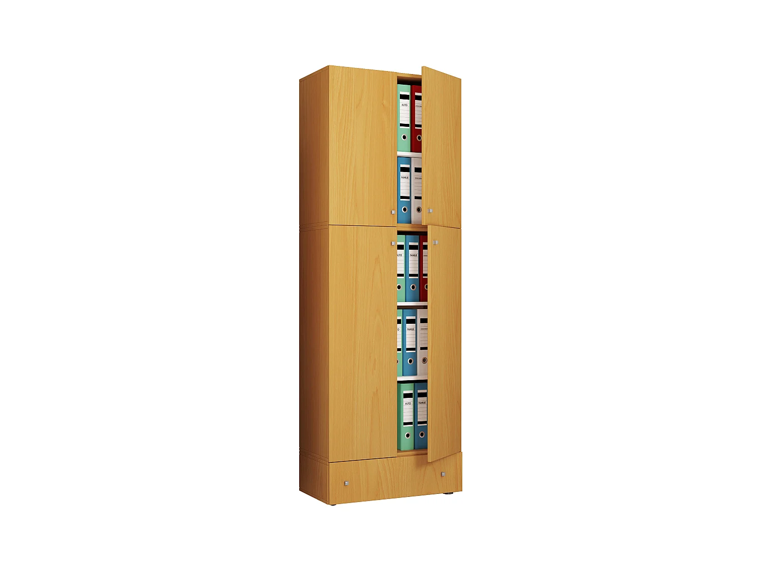 Office cabinet Lona Book H. 200 x W. 70 x D. 39 cm