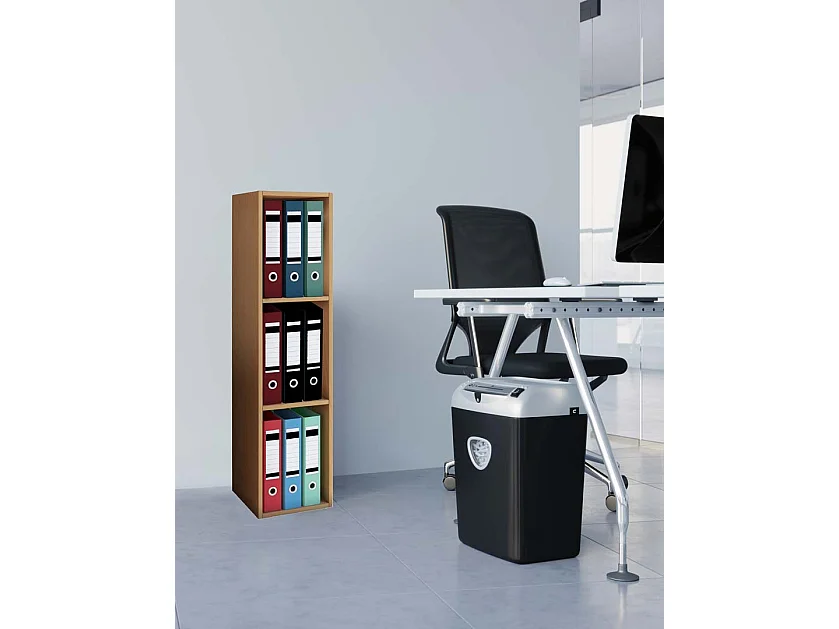 Holz Büro Regal Bücher Ordner Aktenregal Offas 3f