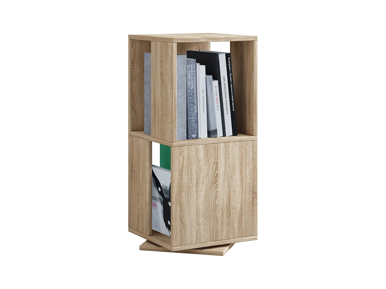 Office Shelf & Bookcase Stifta Sonoma Oak H. 74 x W. 34 x D. 34 cm