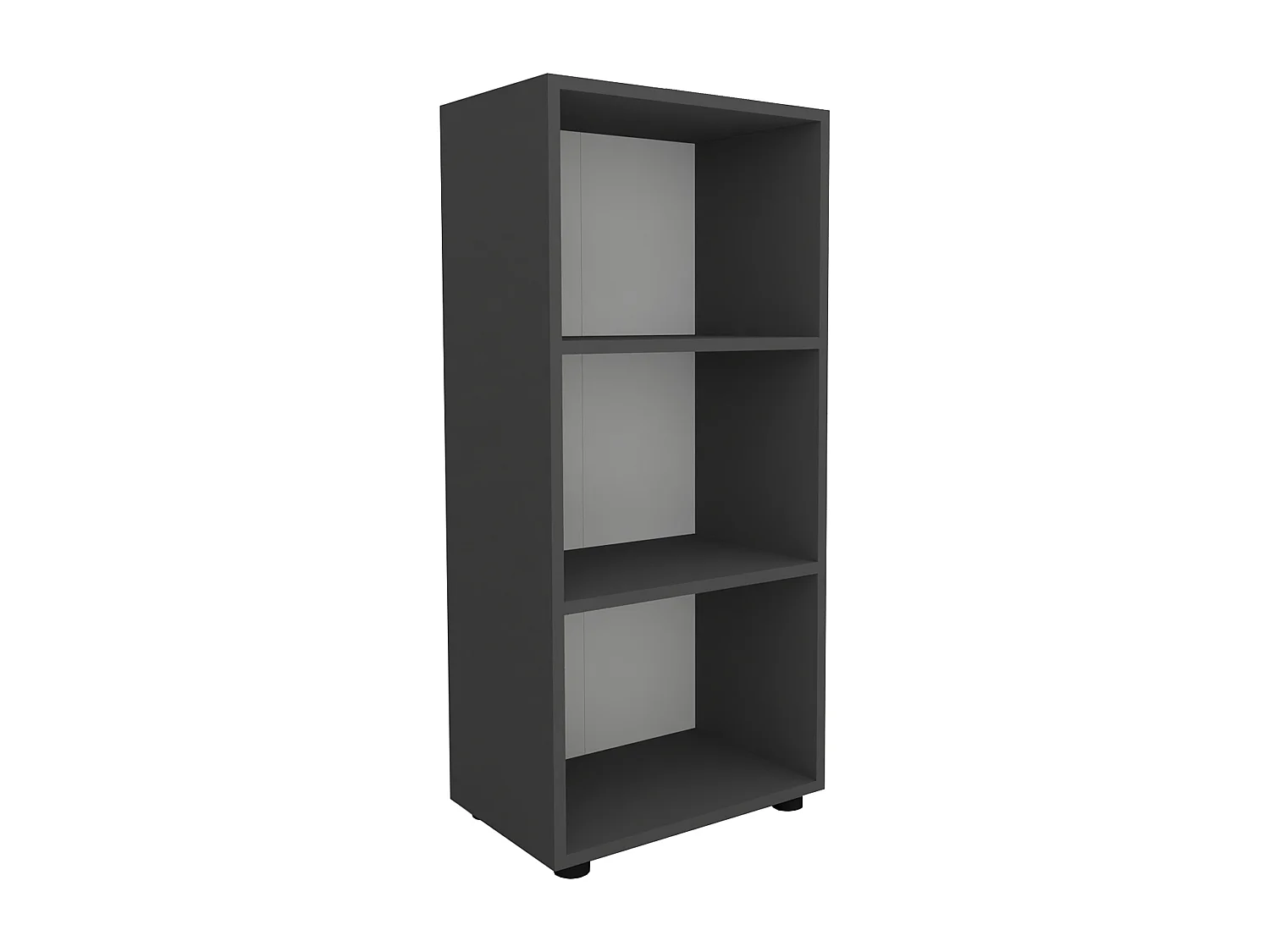 Office Shelf & Bookcase Ulas Anthracite H. 108 x W. 49 x D. 32 cm