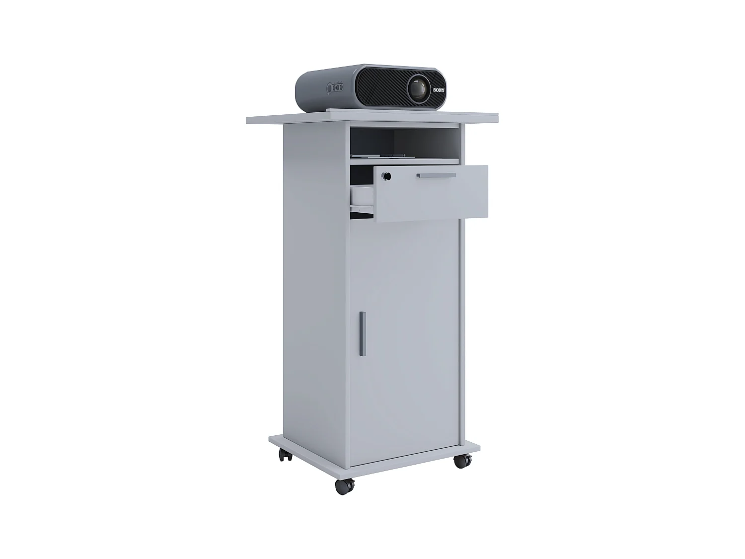Hifi Furniture Neta White 0