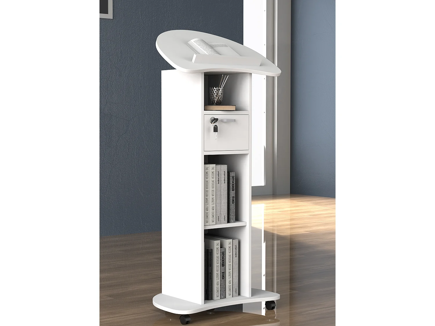 Standing desk Redola White 0