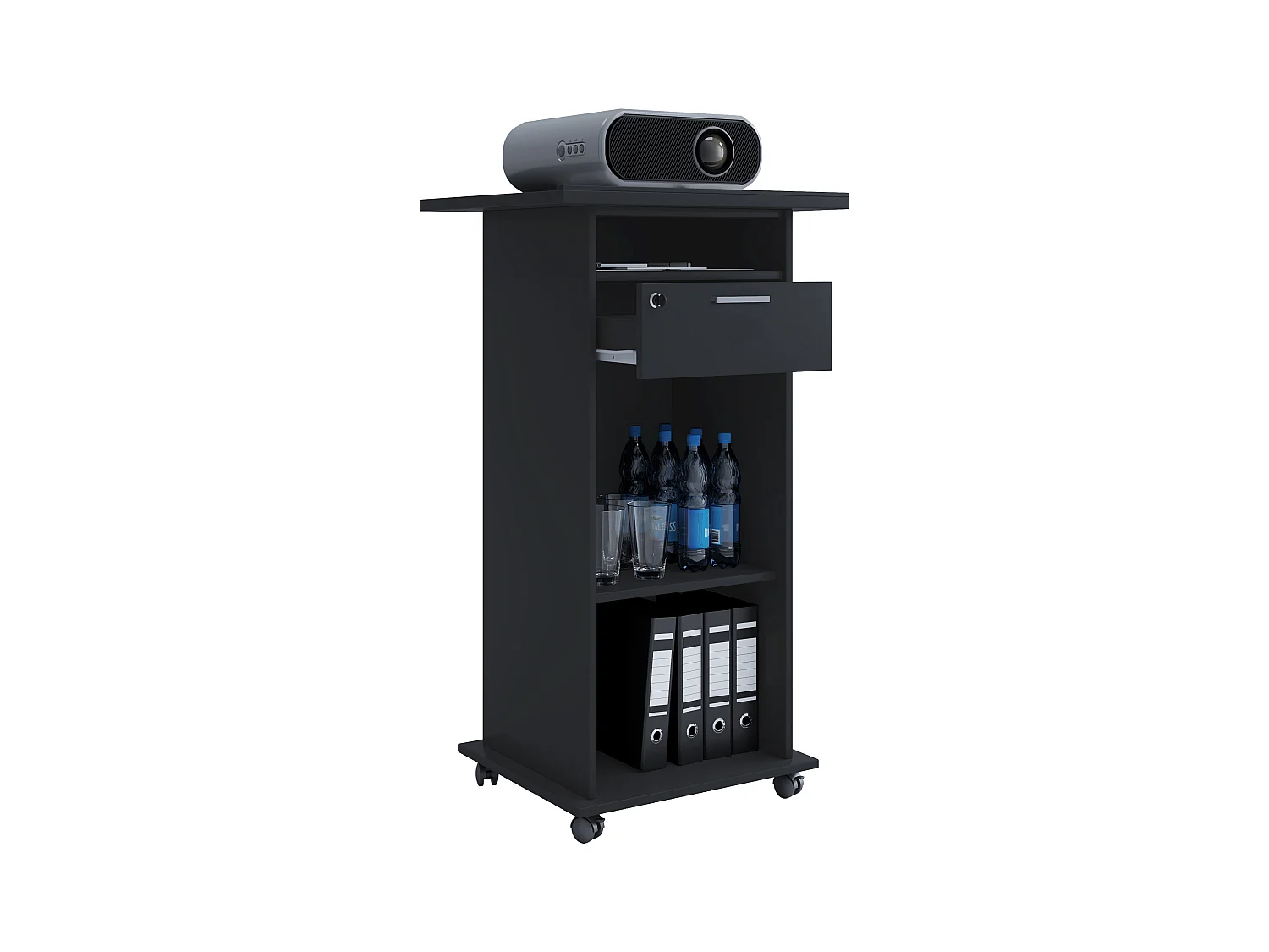 Hifi Furniture Neta Black 0
