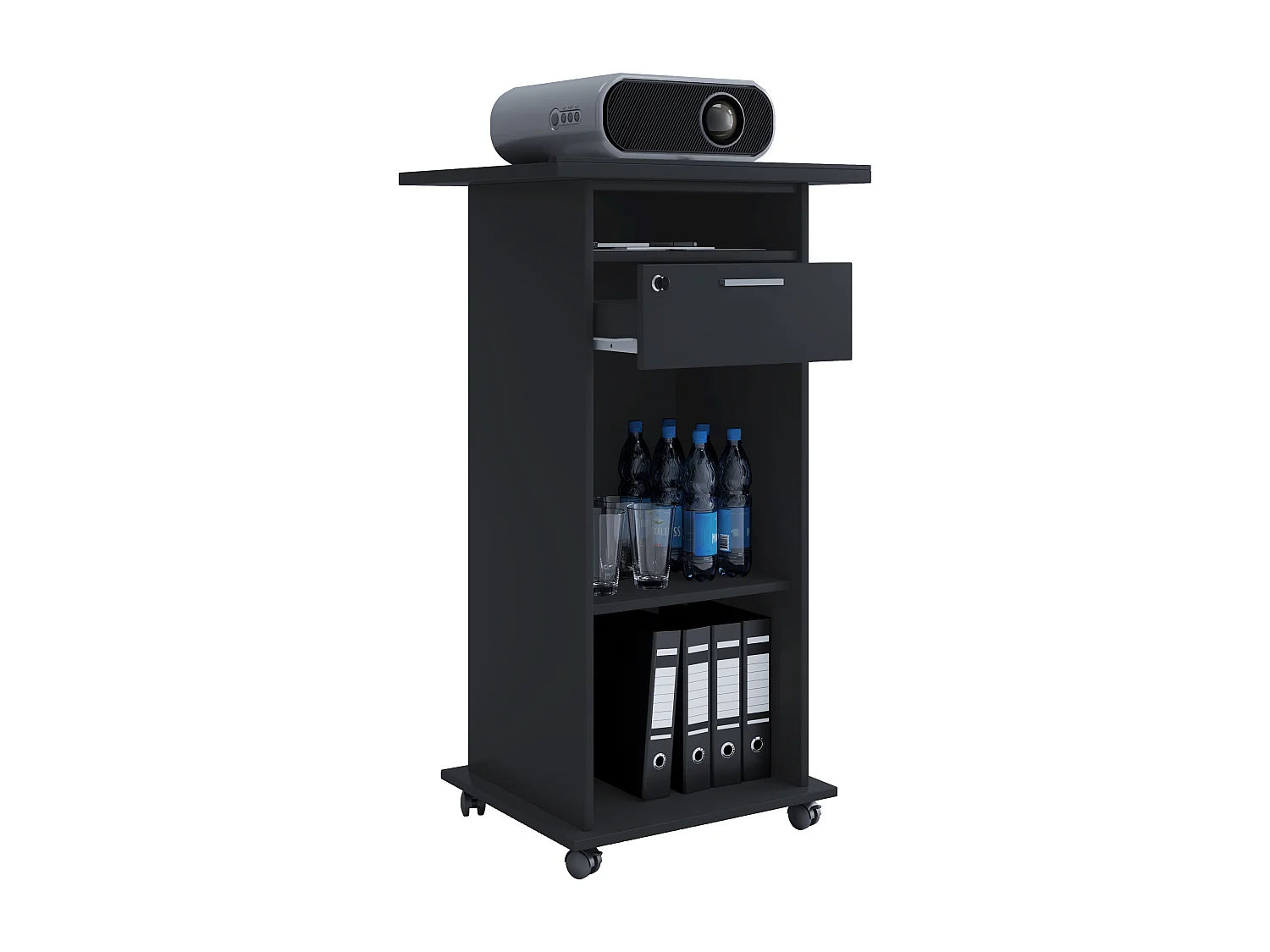 Hifi Furniture Neta Black 0