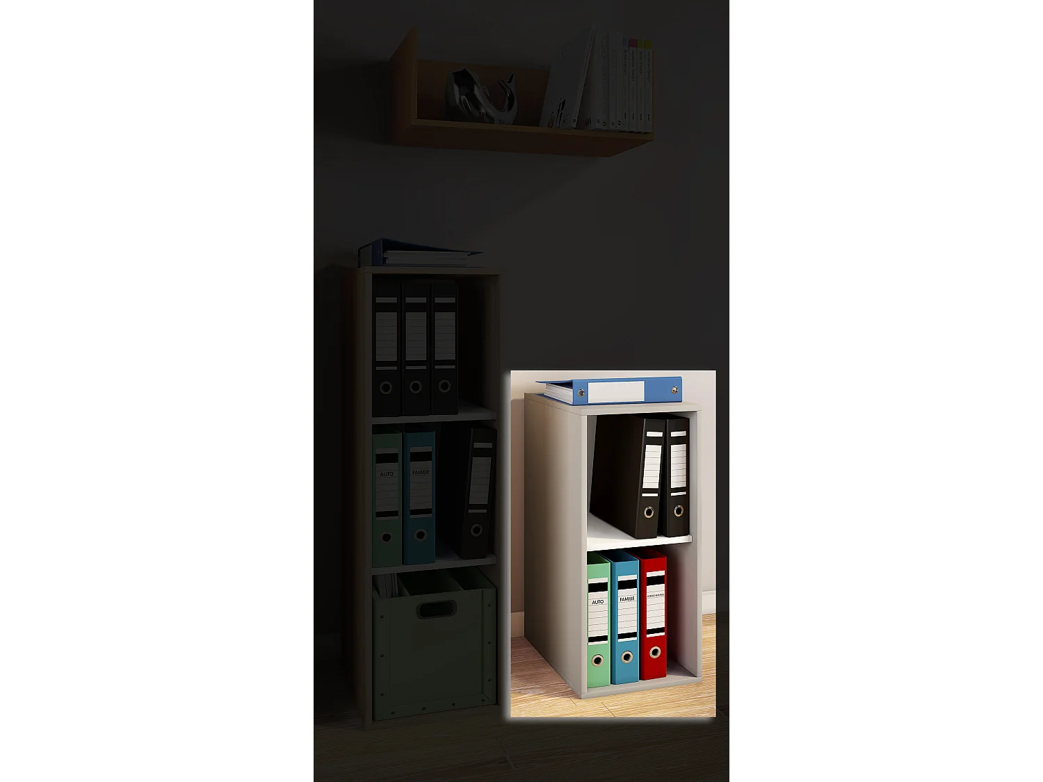 Półki Książki Folder File Shelf Lona l 2f