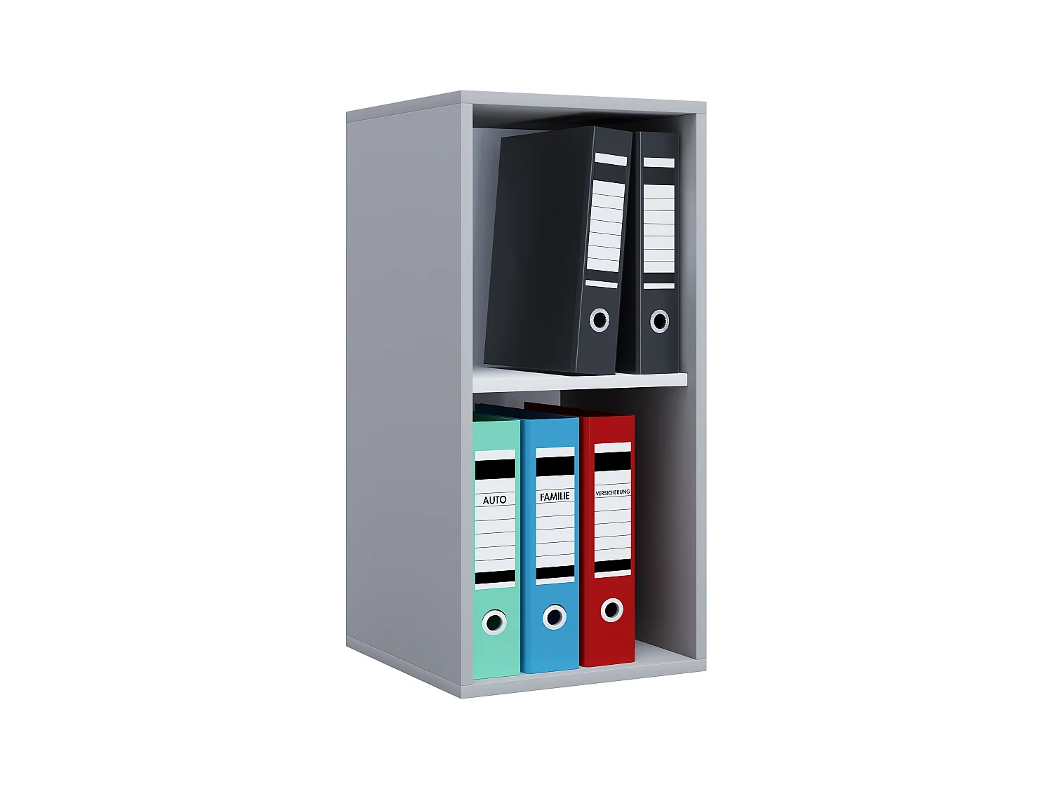 Office Shelf & Bookcase Lona Gray H. 74 x W. 35 x D. 37 cm