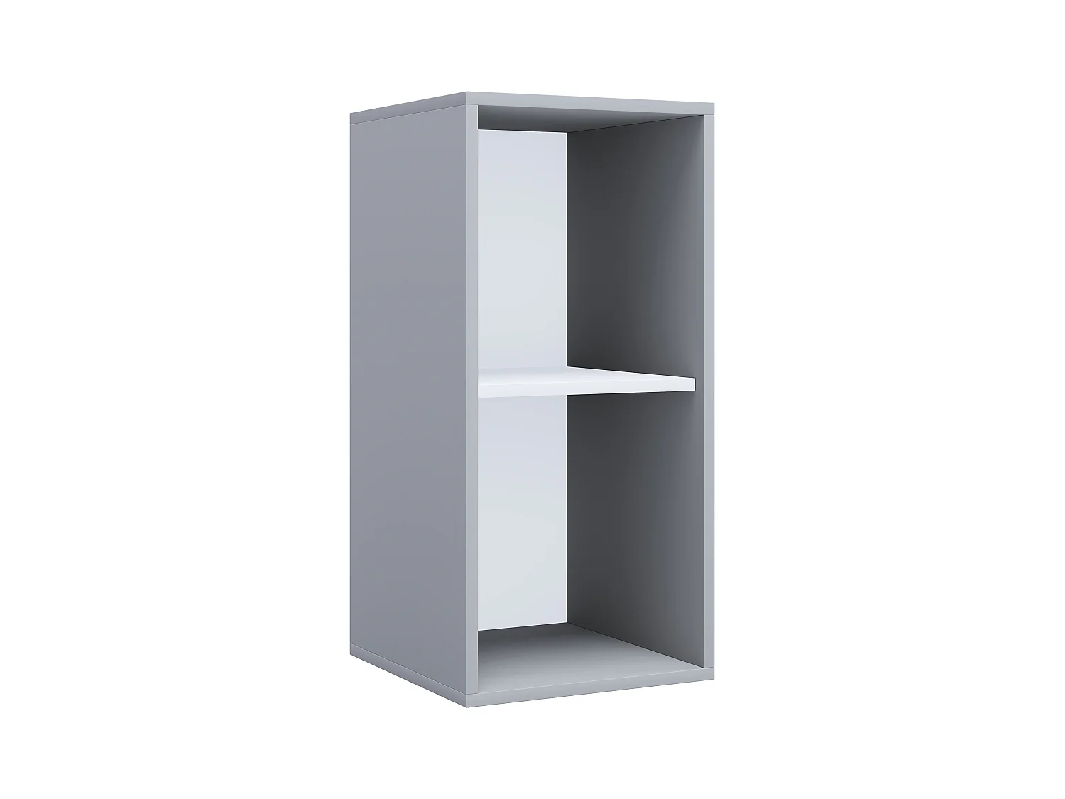 Office Shelf & Bookcase Lona Gray H. 74 x W. 35 x D. 37 cm