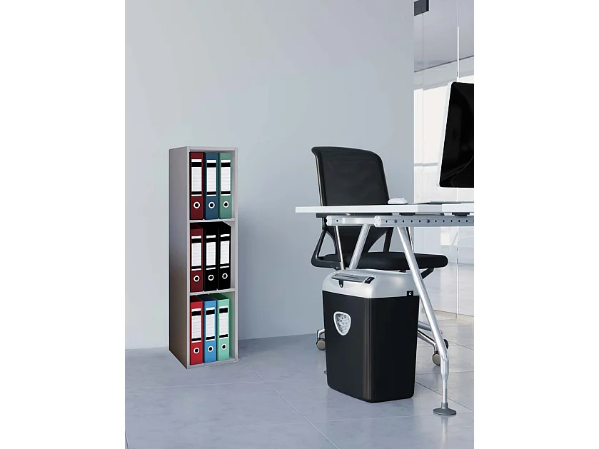 Office Shelf & Bookcase Offas Gray H. 107 x W. 34 x D. 30 cm