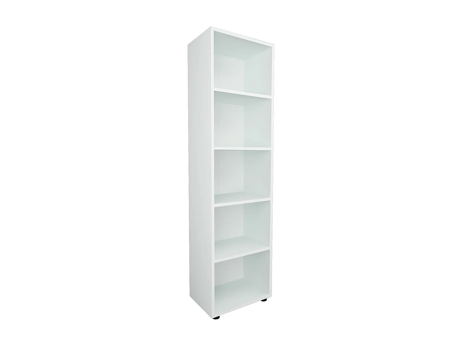 Office Shelf & Bookcase Ulas White H. 178 x W. 49 x D. 32 cm