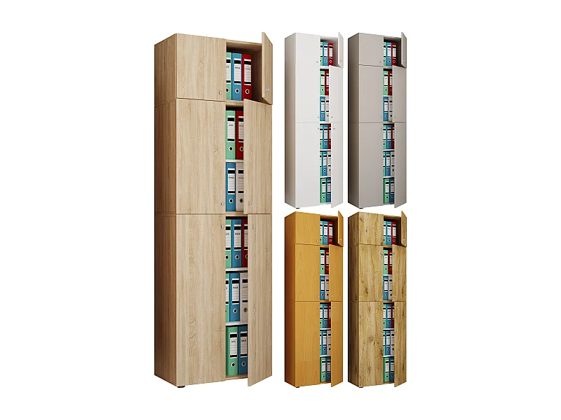 File cabinet per ufficio Lona 5 volte A