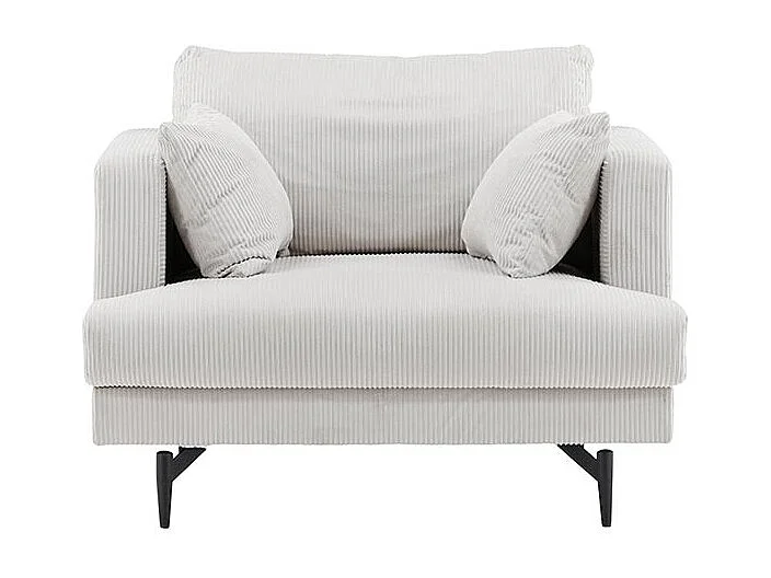 Sofia fauteuil fluweel beige.