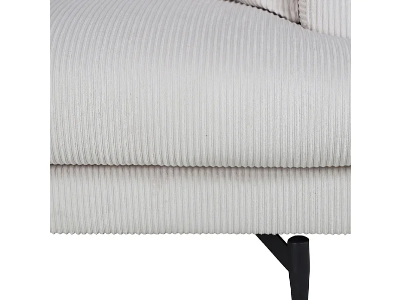 Sofia fauteuil fluweel beige.