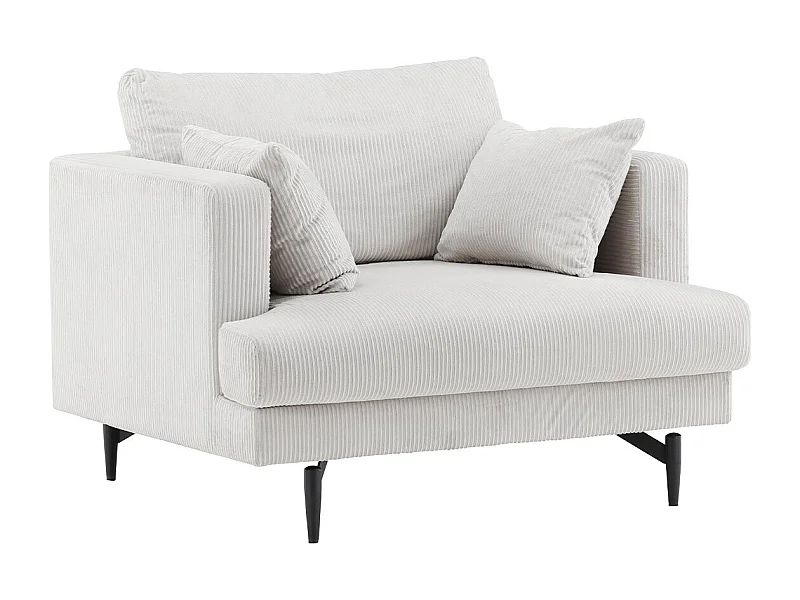 Sofia fauteuil fluweel beige.