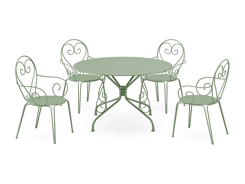 Zestaw stół i krzesła ogrodowe