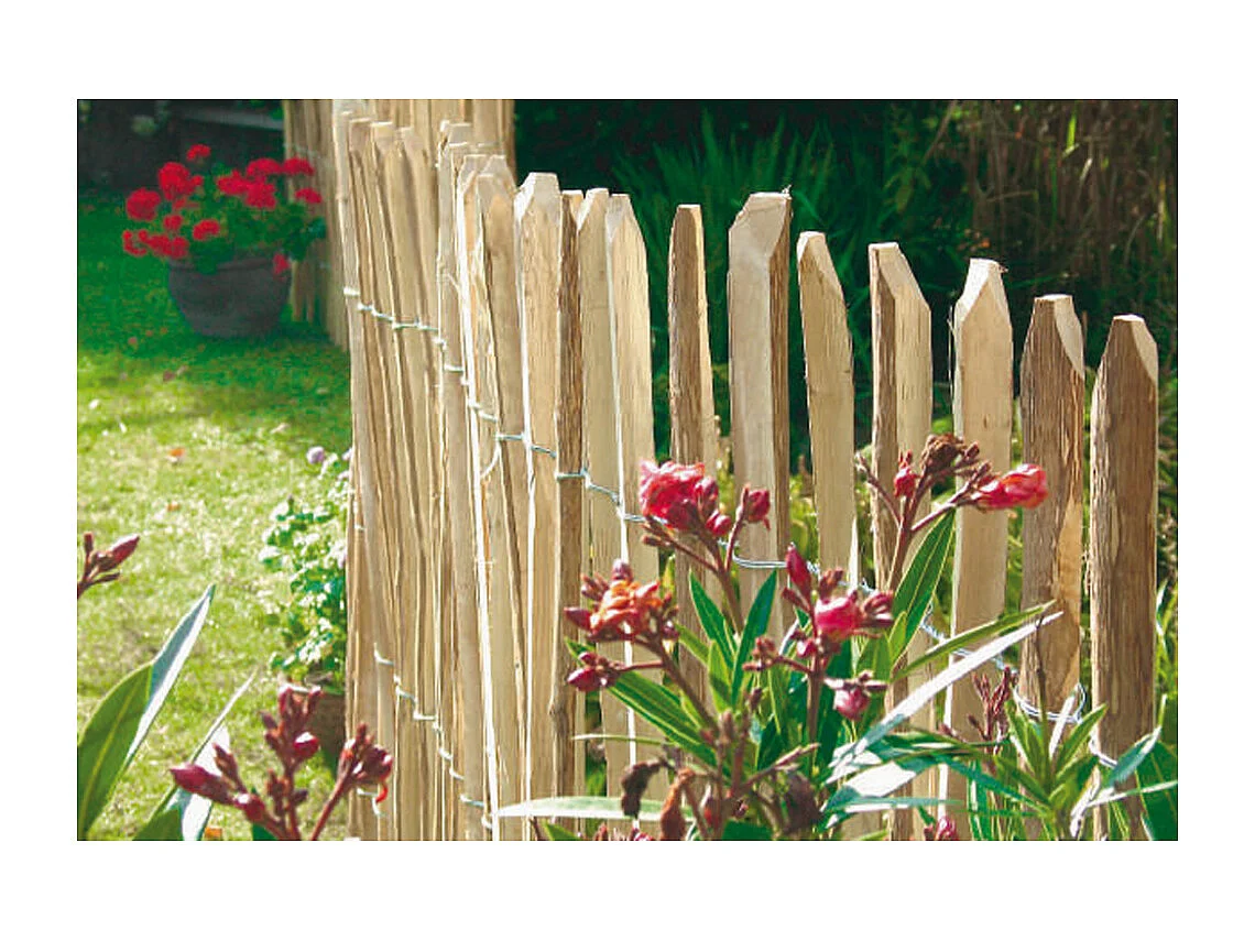 Ganivelle en noisetier (Lot de 3) Hauteur 90 cm