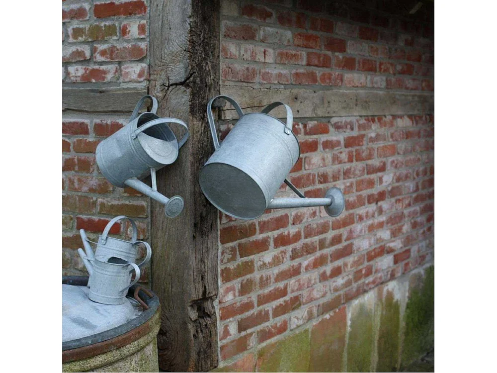 Arrosoir en zinc patiné Hove 6,5 litres