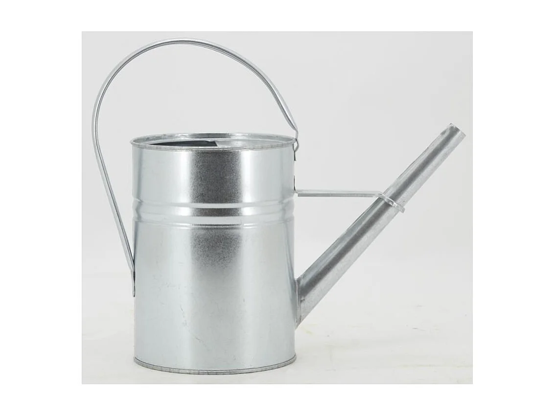 Arrosoir en métal galvanisé rond 3,5 L