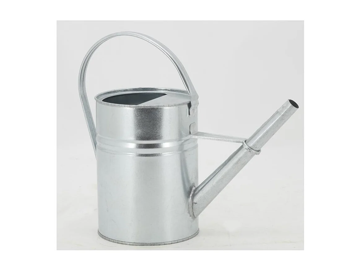 Arrosoir en métal galvanisé rond 3,5 L
