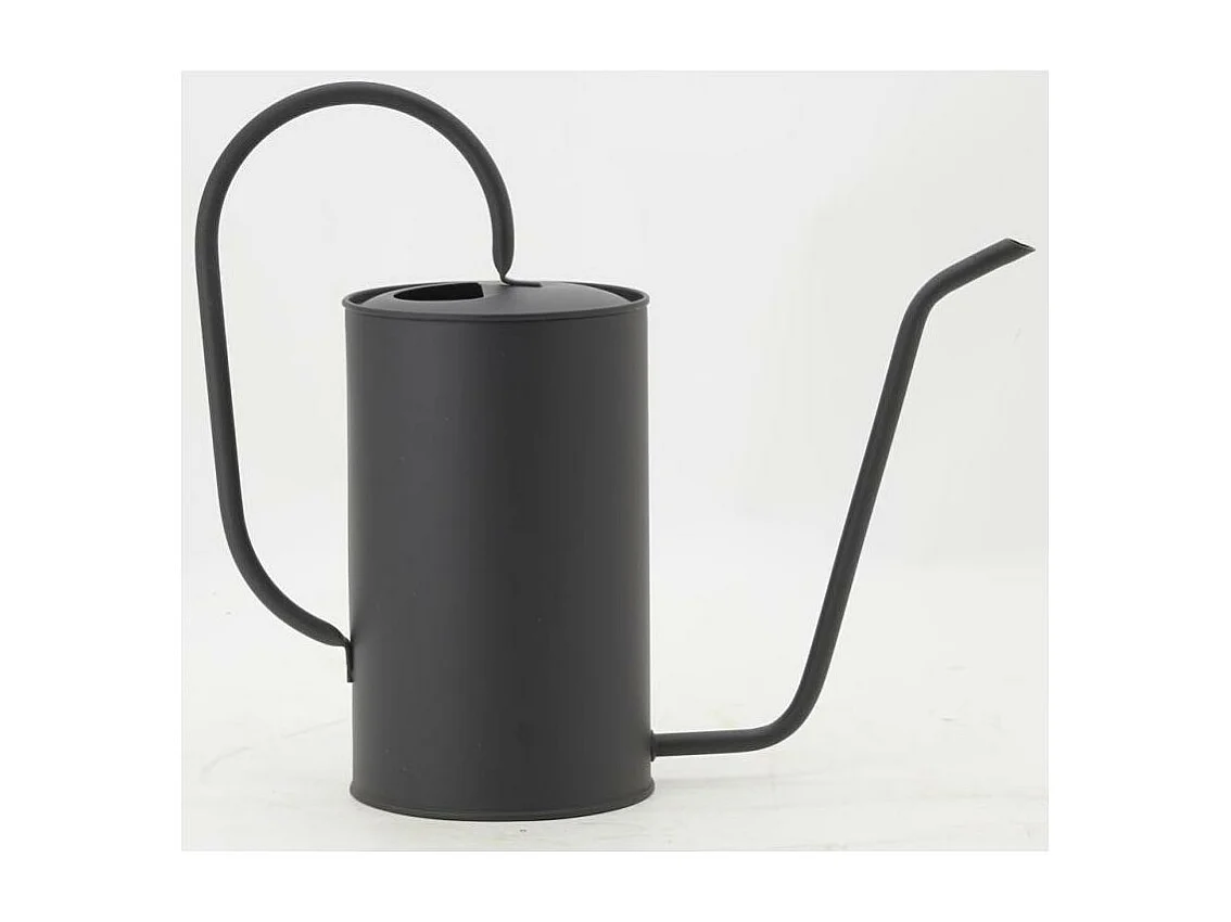 Arrosoir design en métal noir 1,5 L