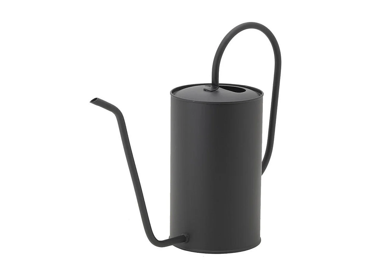 Arrosoir design en métal noir 1,5 L