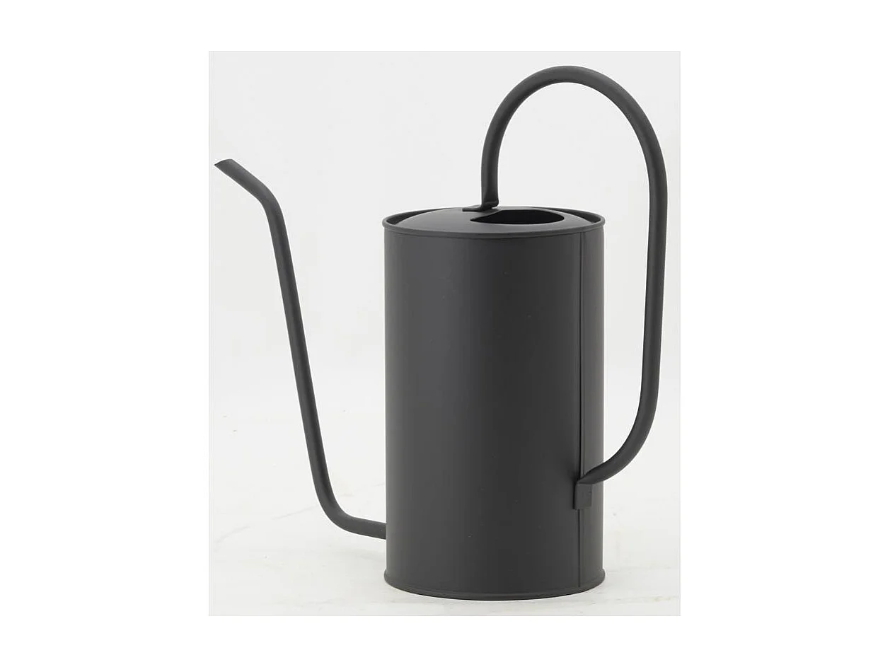 Arrosoir design en métal noir 1,5 L