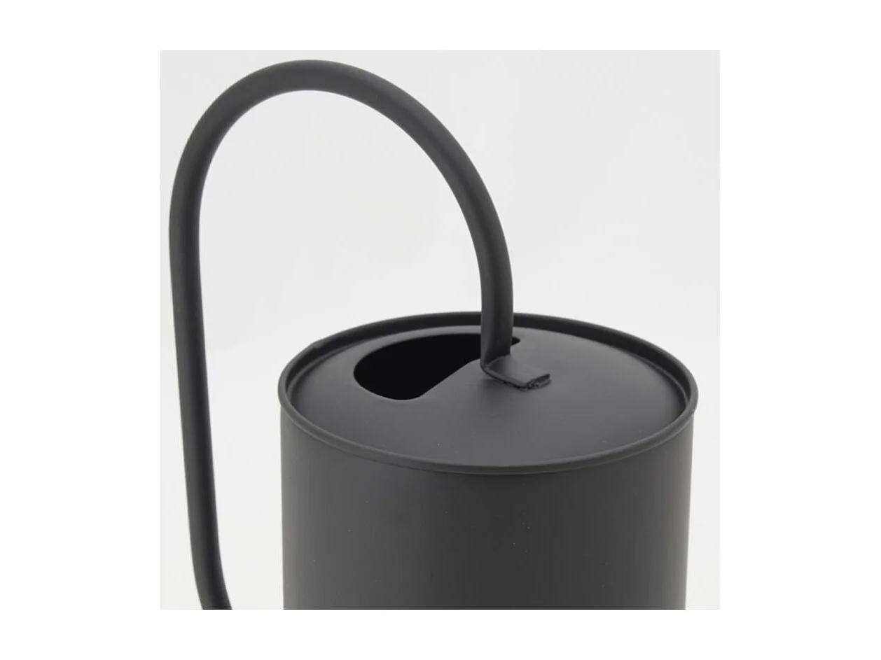 Arrosoir design en métal noir 1,5 L