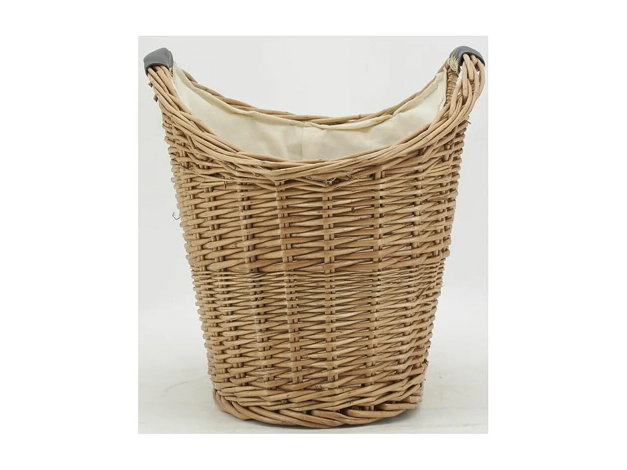 Porte-revues en osier et coton