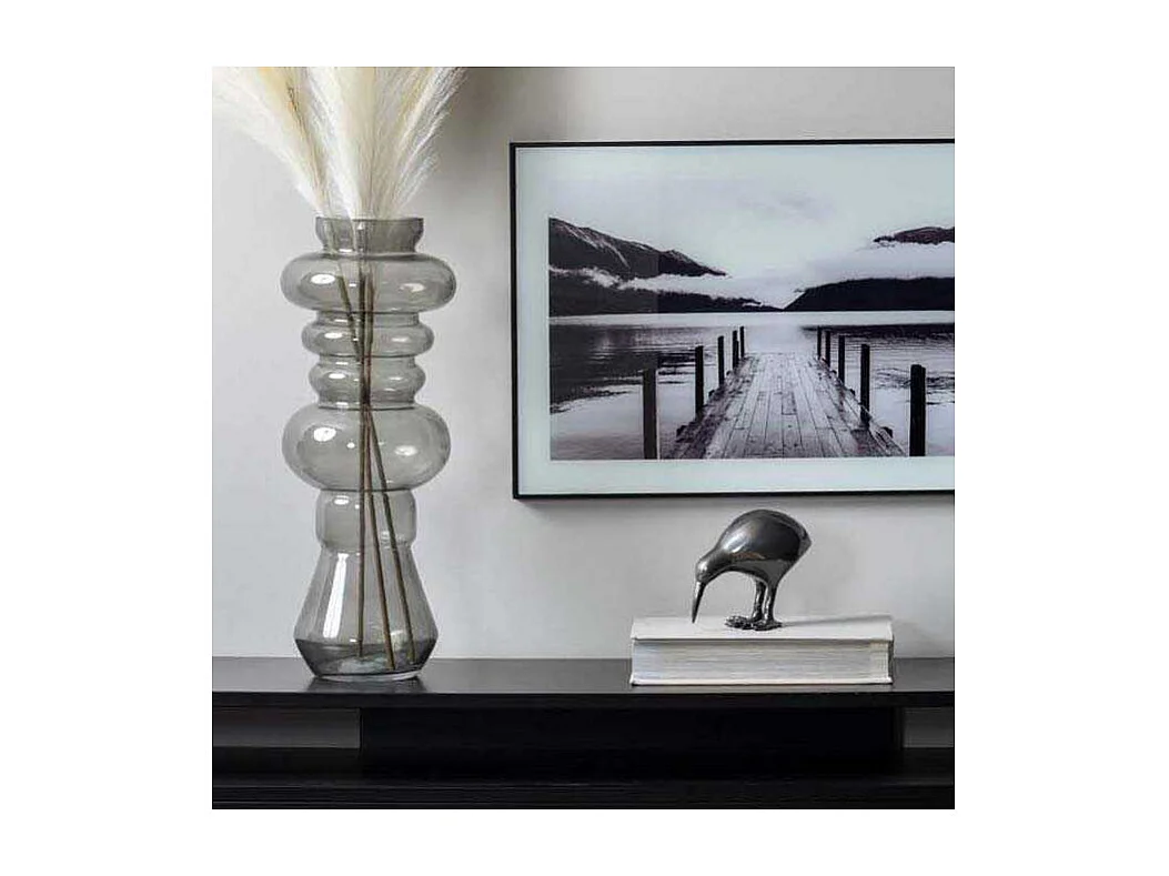 Statuette Kiwi en aluminium