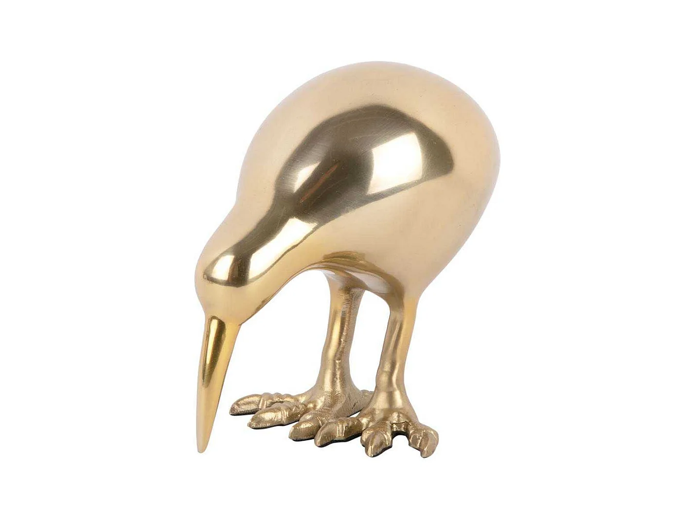 Statuette Kiwi en aluminium