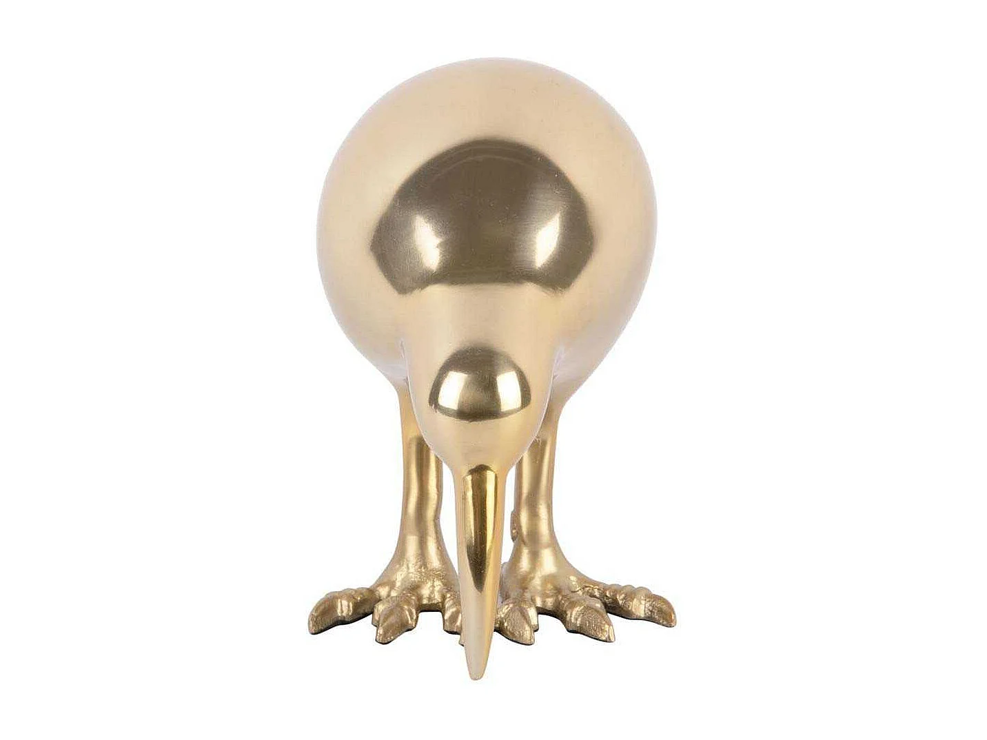 Statuette Kiwi en aluminium