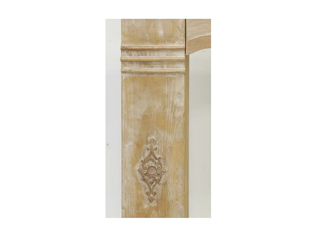 Manteau de cheminée en pin naturel