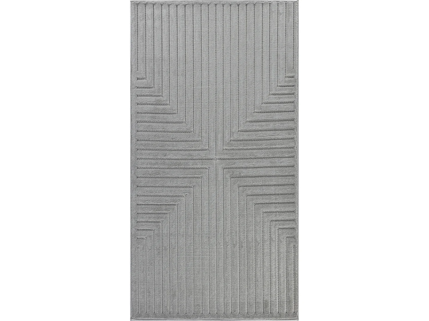 Modern Scandinavisch Tapijt - Grijs - 80x150cm - KIYOSHI