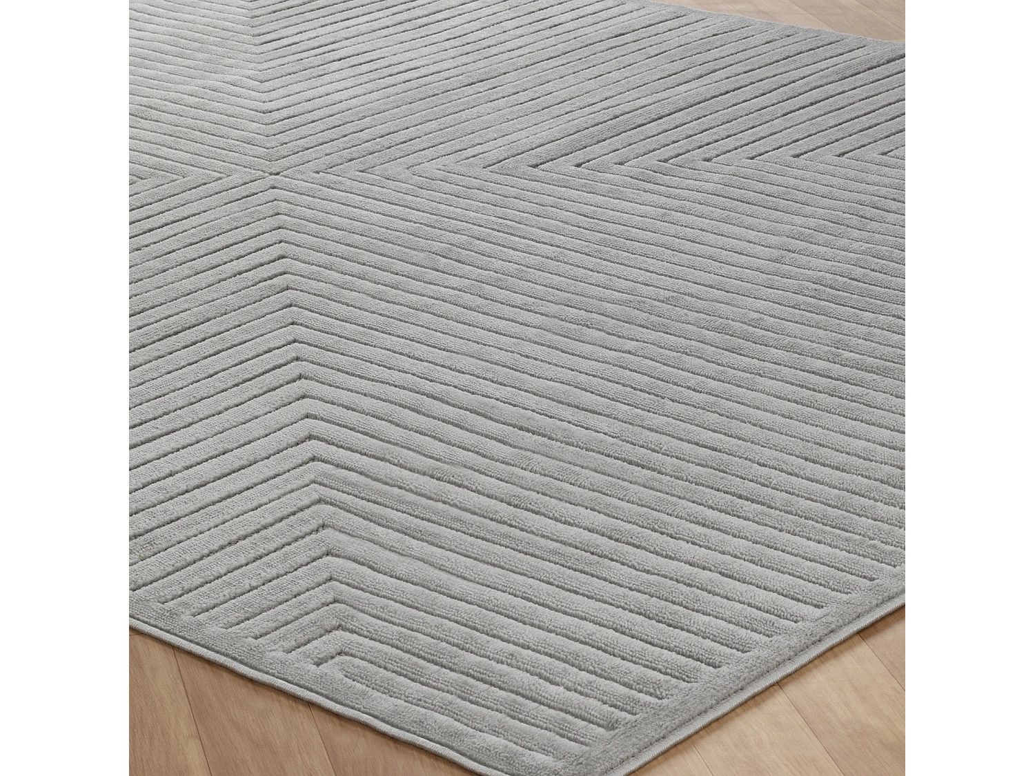 Modern Scandinavisch Tapijt - Grijs - 80x150cm - KIYOSHI