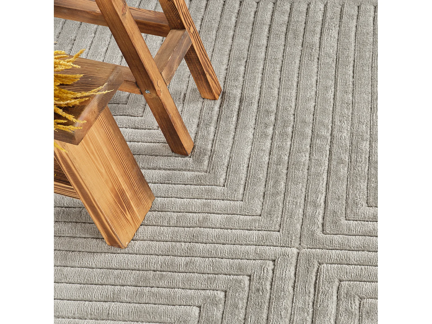 Modern Scandinavisch Tapijt - Grijs - 80x150cm - KIYOSHI