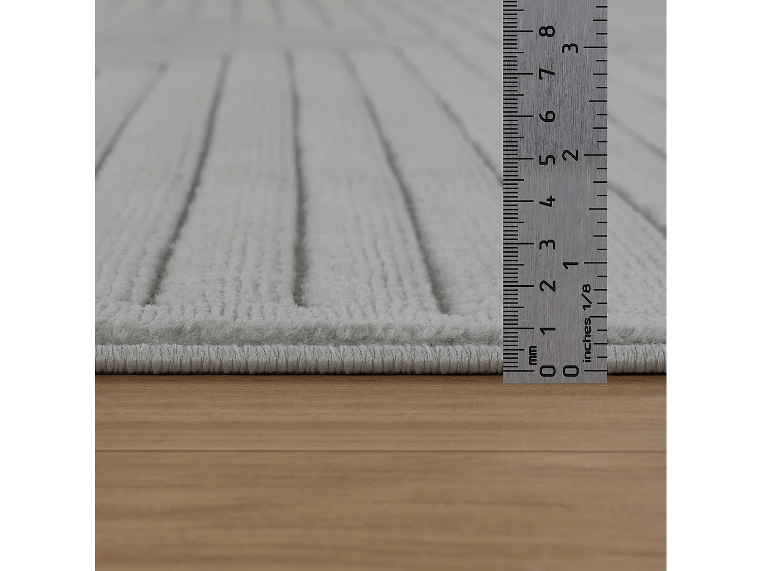 Modern Scandinavisch Tapijt - Grijs - 80x150cm - KIYOSHI