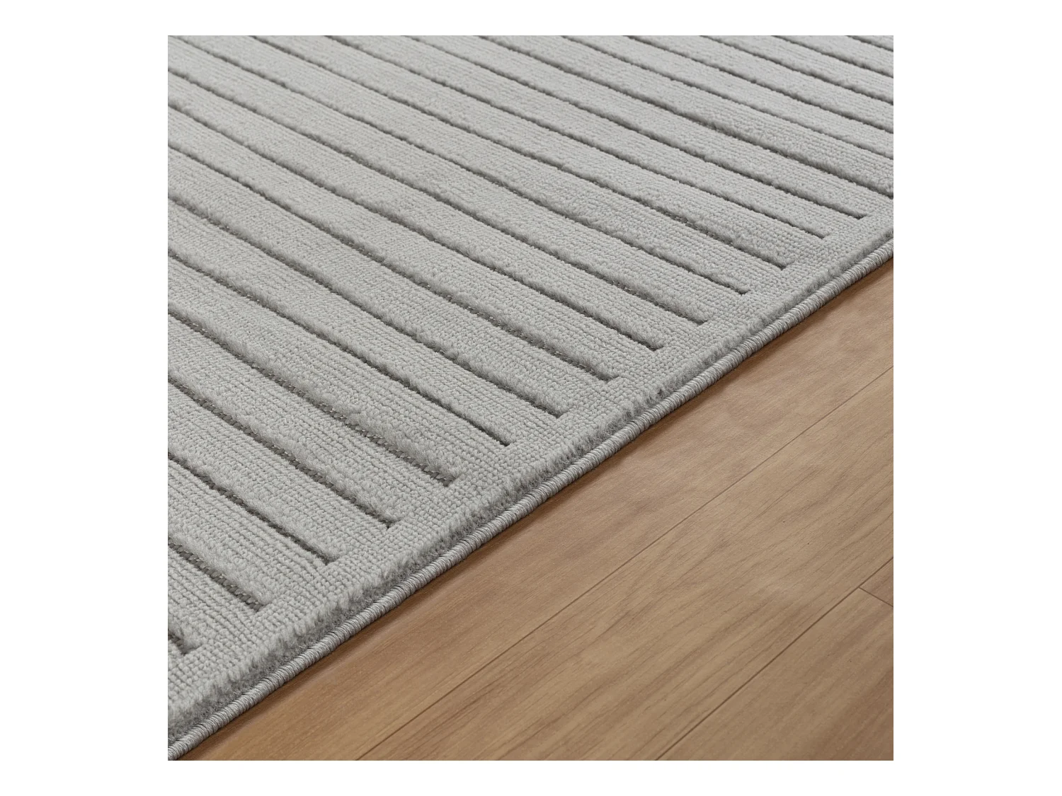 Tapis d'Intérieur/Extérieur Scandinave Moderne - Gris - 160x220cm - KIYOSHI