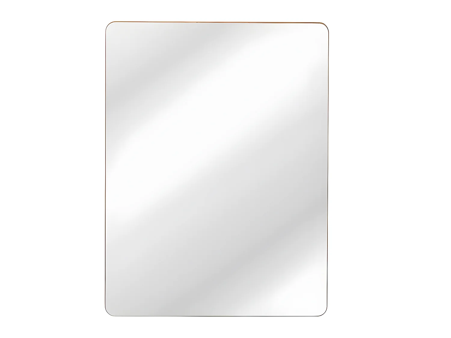 Miroir  de salle de bain - Chêne artisanal doré - L60-H80-P2 - ARRIBA