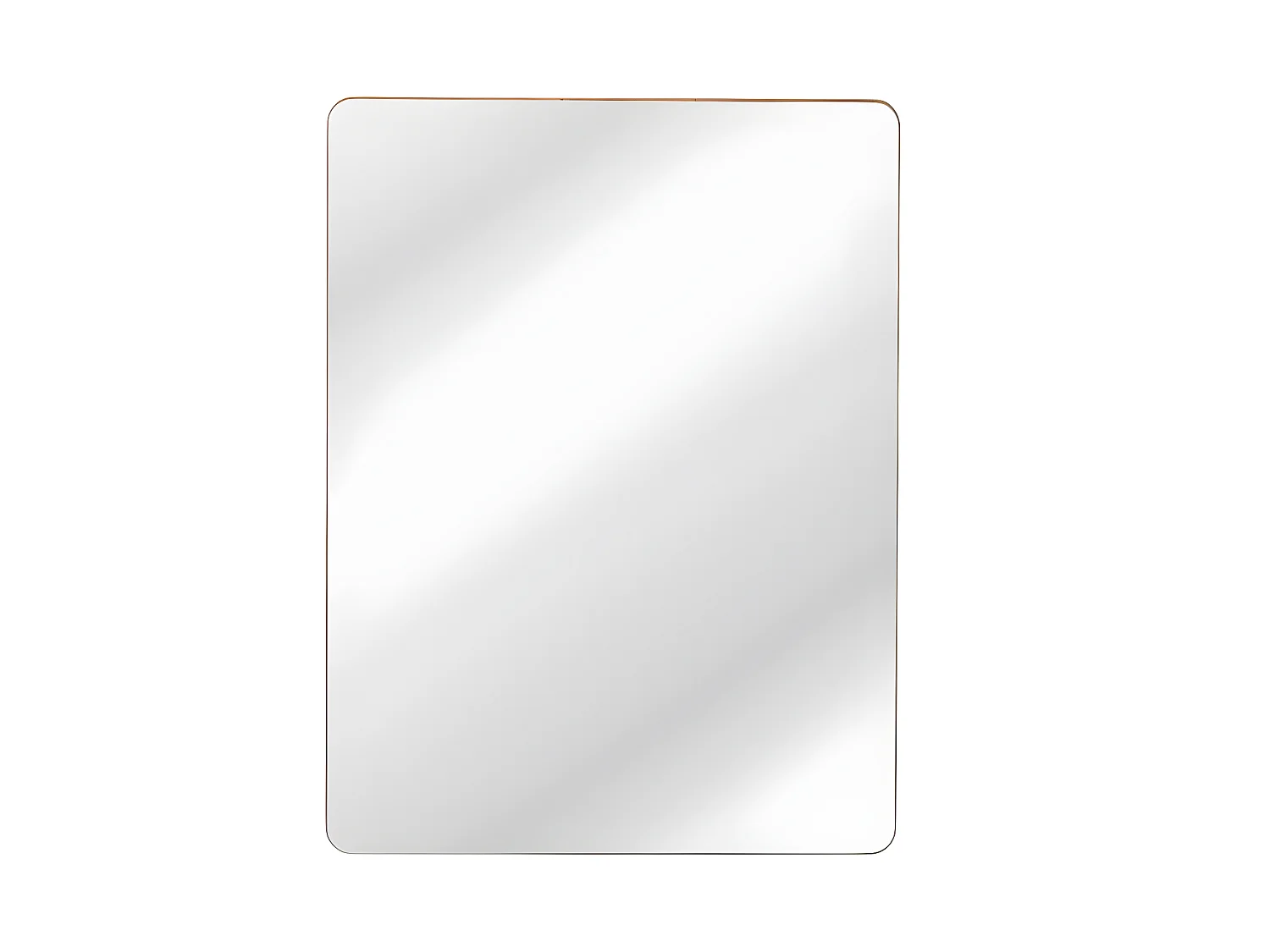 Miroir  de salle de bain - Chêne artisanal doré - L60-H80-P2 - ARRIBA