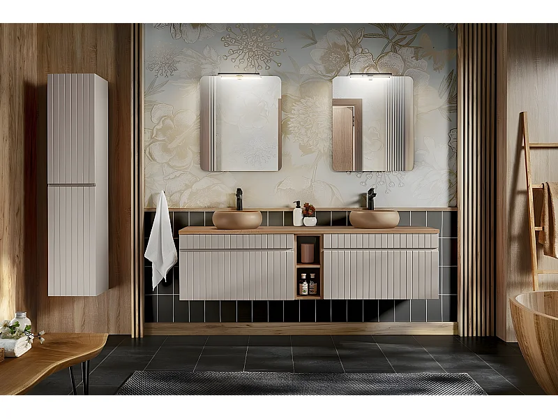 Colonne de salle de bain - Cachemire - L35-H160-P33 - AREA