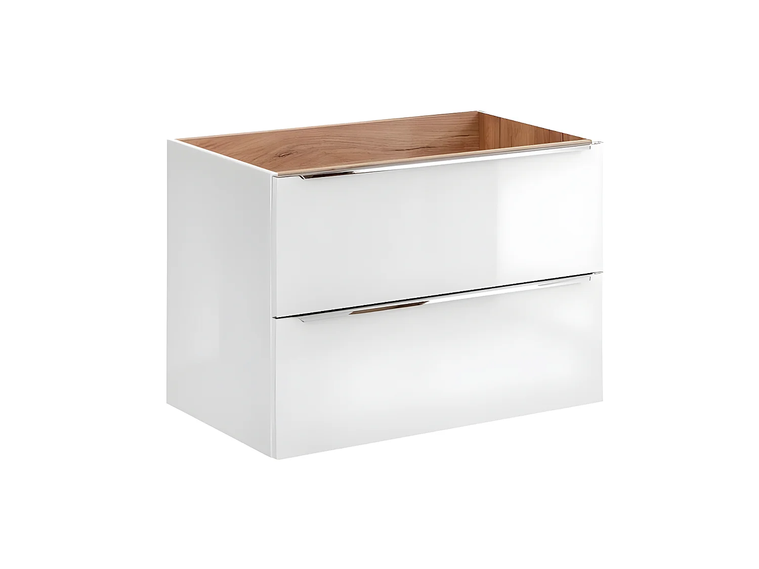 Meuble sous lavabo de salle de bain | ELENA BLANC | L.80 - H.57 - P.45,5