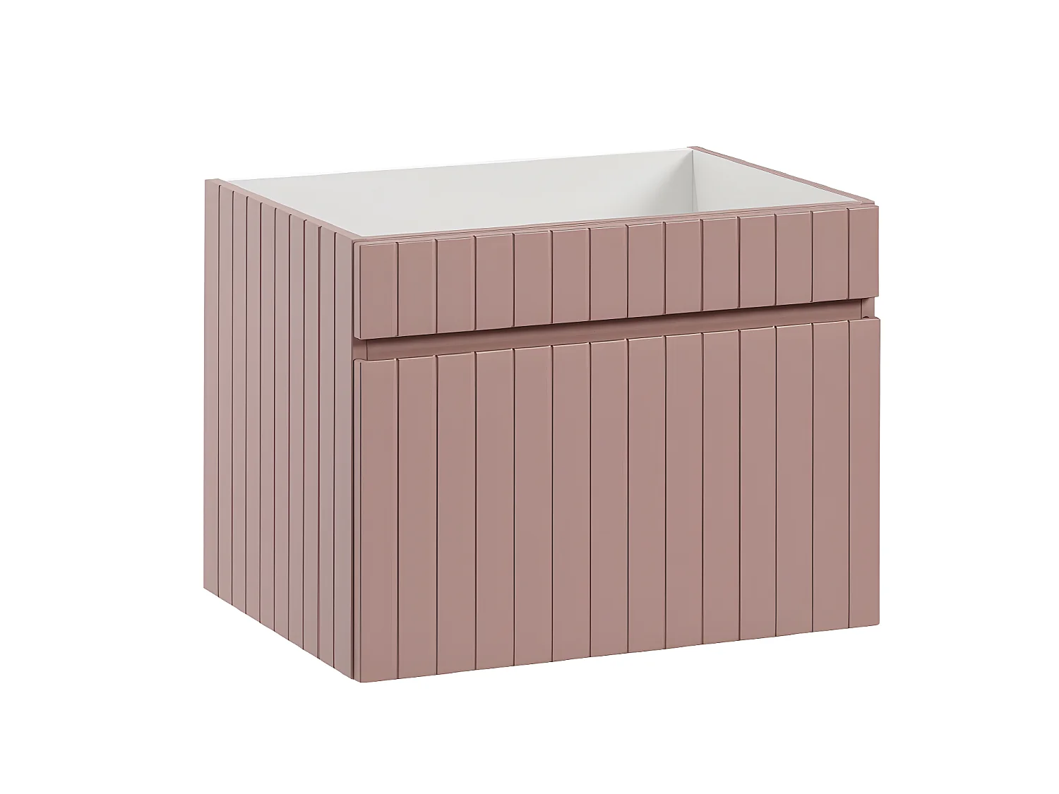 Meuble sous lavabo de salle de bain | AREA ROSE | L.60 - H.46 - P.45,6