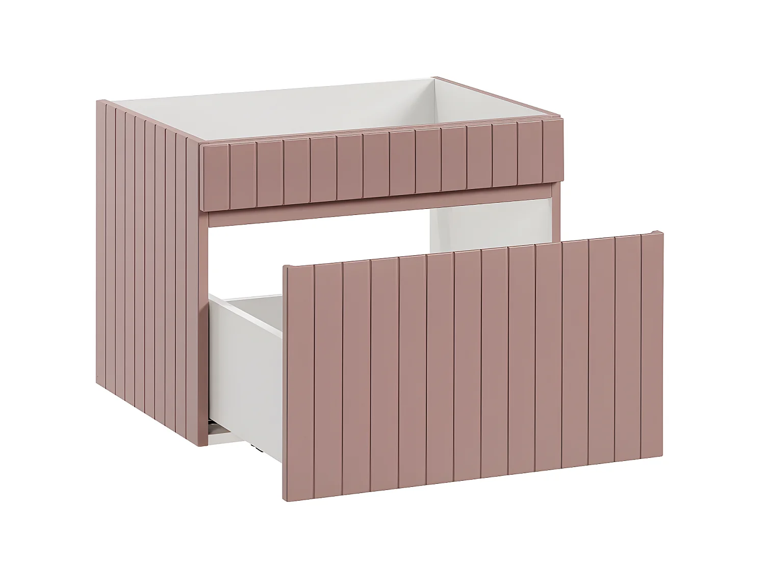 Meuble sous lavabo de salle de bain | AREA ROSE | L.60 - H.46 - P.45,6