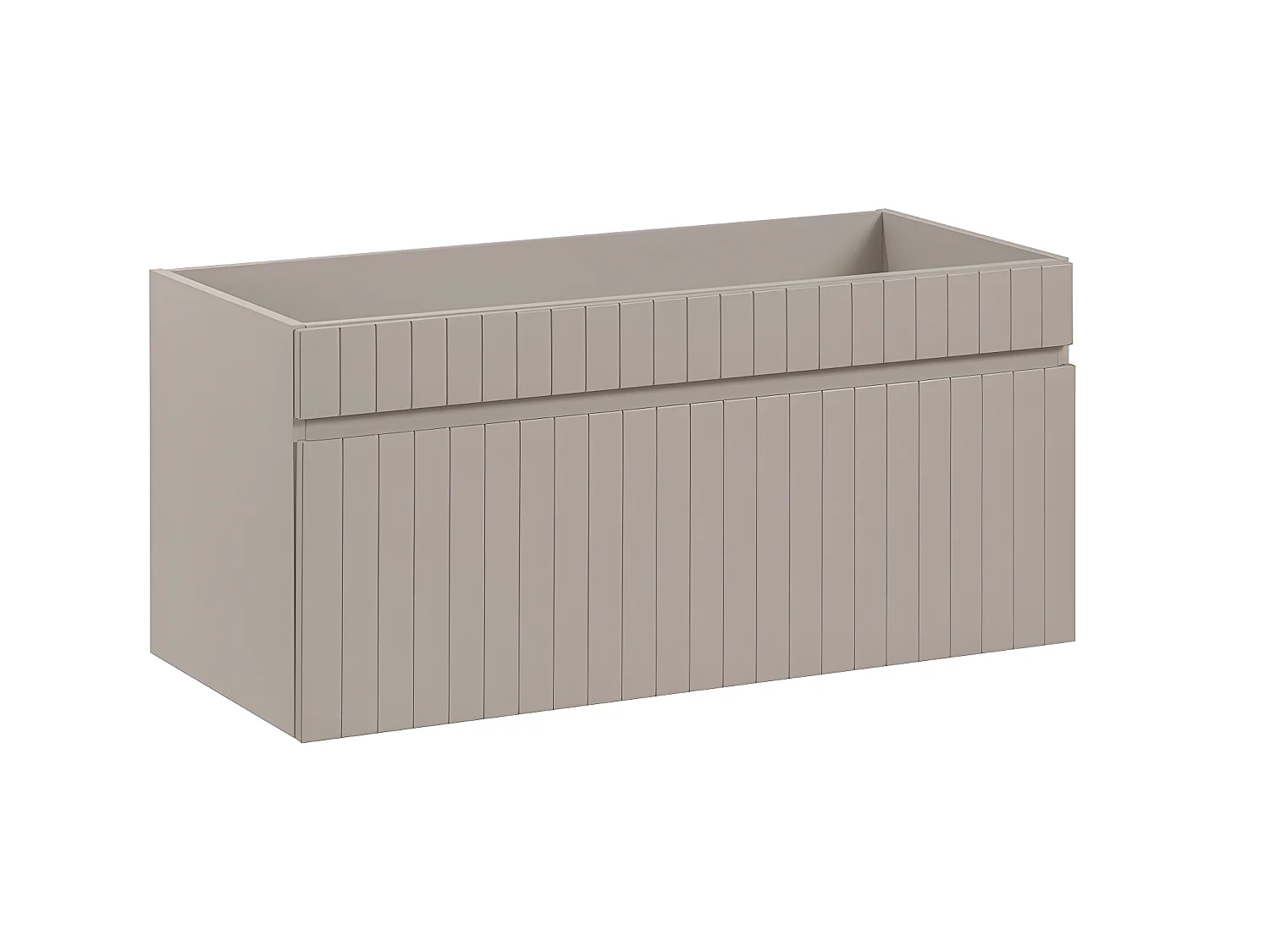 Meuble sous lavabo de salle de bain | AREA CACHEMIRE | L.100 - H.46 - P.45,6