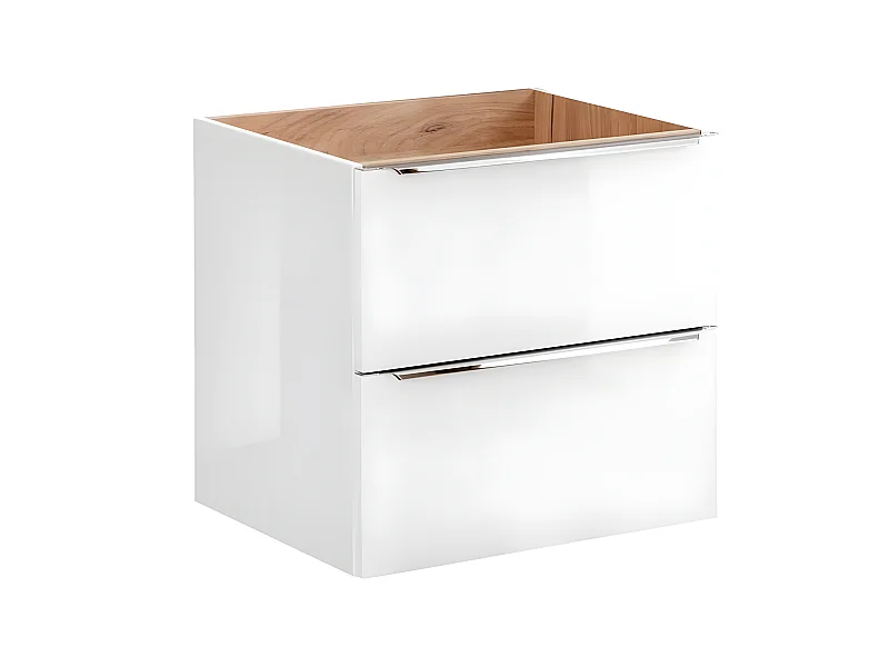 Meuble sous lavabo de salle de bain | ELENA BLANC | L.60 - H.57 - P.45,5