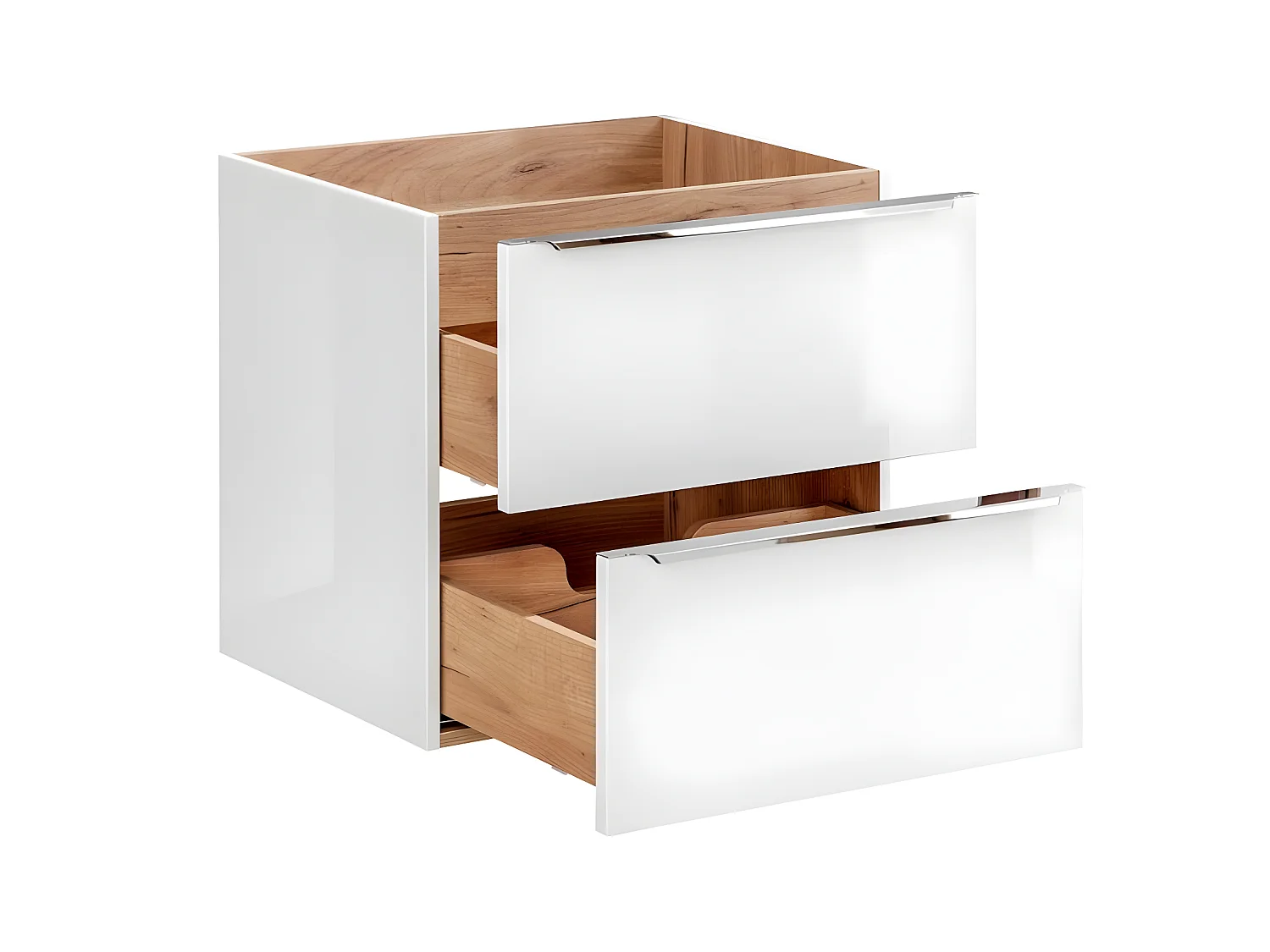 Meuble sous lavabo de salle de bain | ELENA BLANC | L.60 - H.57 - P.45,5