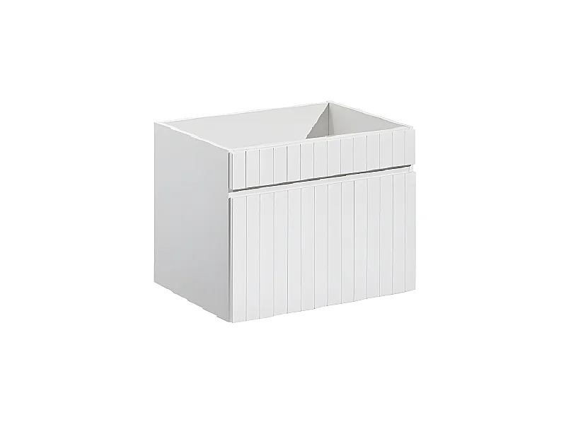 Meuble sous lavabo de salle de bain | AREA BLANC | L.60 - H.46 - P.45,6