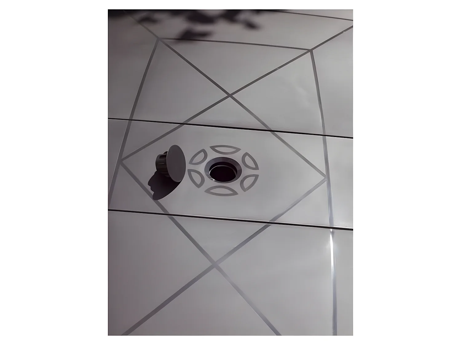 GROSFILLEX Table Vega 118x77 - Anthracite